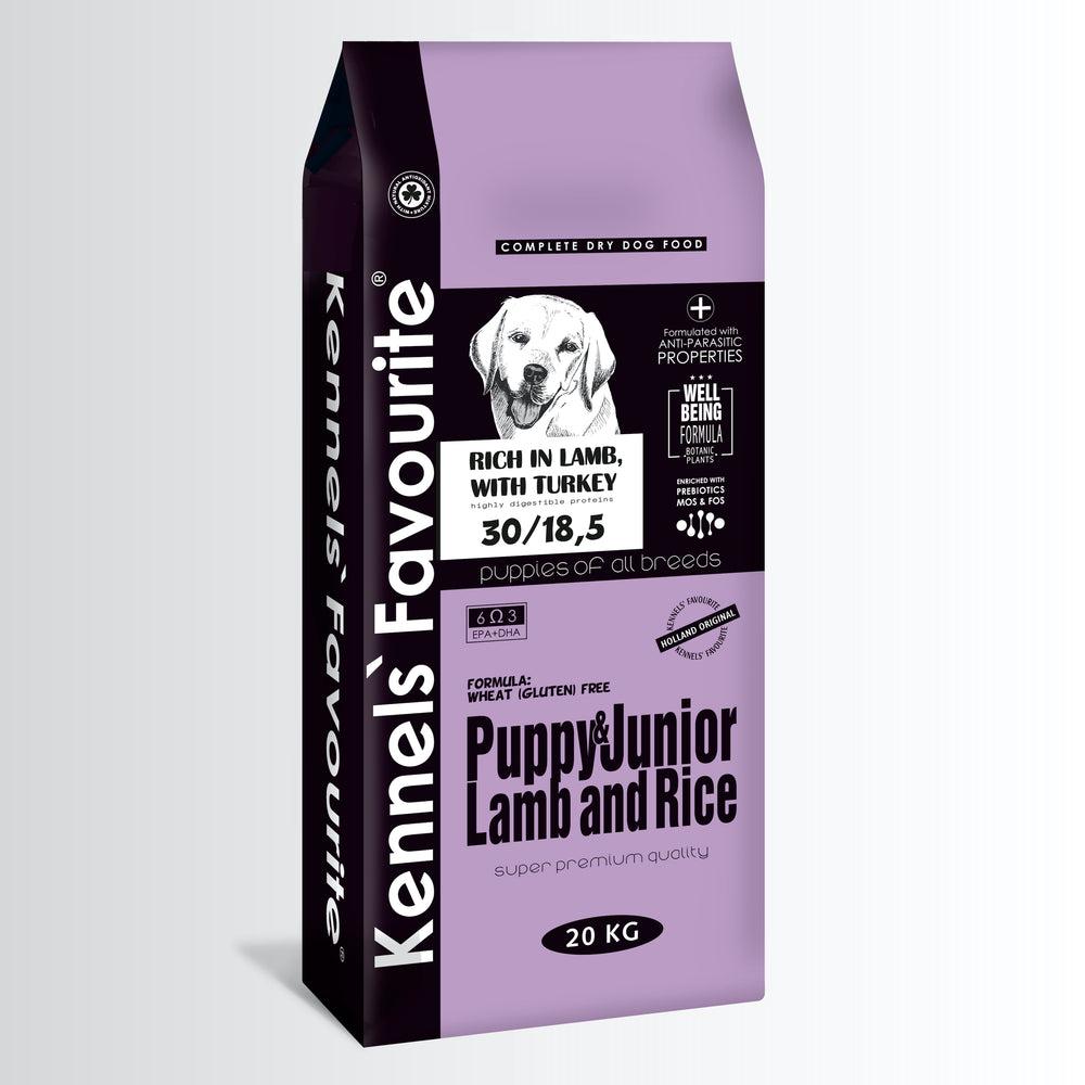 Kennels' Favourite® Puppy&Junior Lamb and Rice