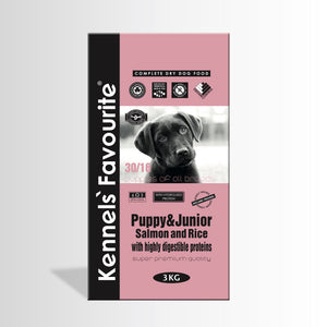 Kennels' Favourite® Puppy&Junior Salmon and Rice